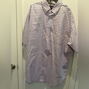 Daniel Cremieux Pink and Blue Plaid Shirt